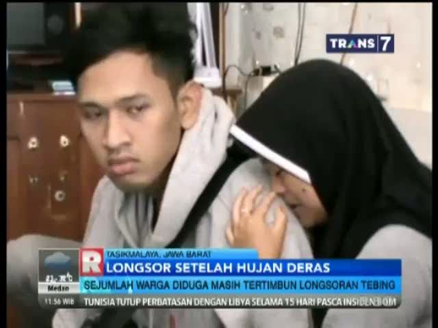 Proses Evakuasi Korban Longsor Terkendala Kondisi Medan