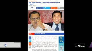 Setya Novanto Laporkan Sudirman Said, Kapolri:  Belum Tentu Ada Tindak Pidana