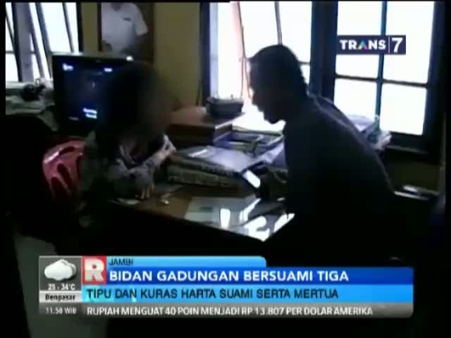 Bidan Gadungan Kelabui 3 Orang Pria Menjadi Suaminya 