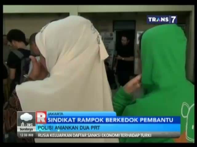 Sindikat Perampok Berkedok PRT
