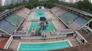 Ini Bentuk Kolam Renang Senayan Sebelum Direnovasi Total