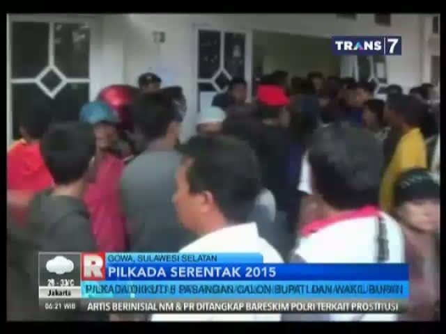 Pilkada Serentak, 5 Pasangan Calon di Kabupaten Gowa
