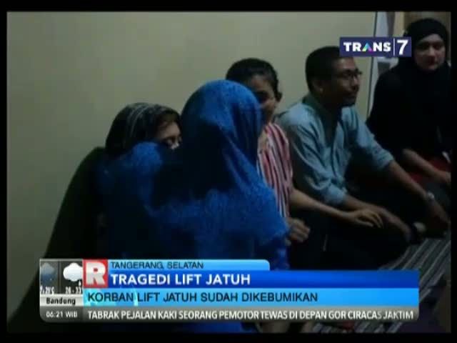 2 Orang Korban Lift Jatuh Dikebumikan Hari Ini