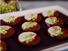 Gingerbread Struzel Cookies