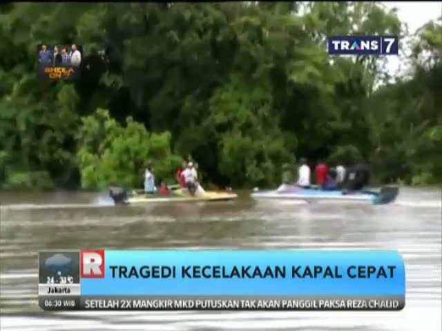 Tragedi Kecelakaan Kapal Cepat