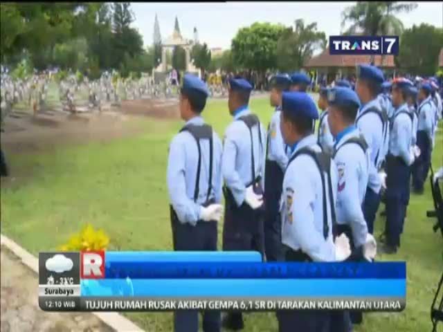 Pemakaman Pilot Dwi Cahyadi 