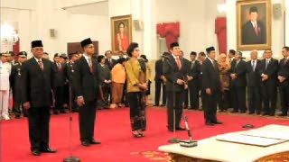 Sah! Presiden Jokowi Lantik Lima Pimpinan Baru KPK