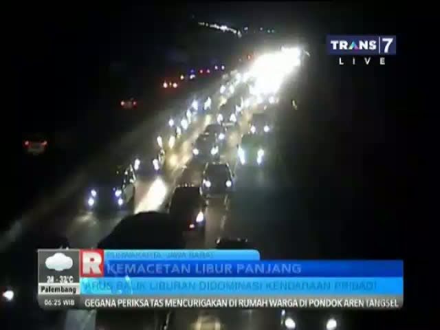 Kemacetan Sambut Libur Panjang 