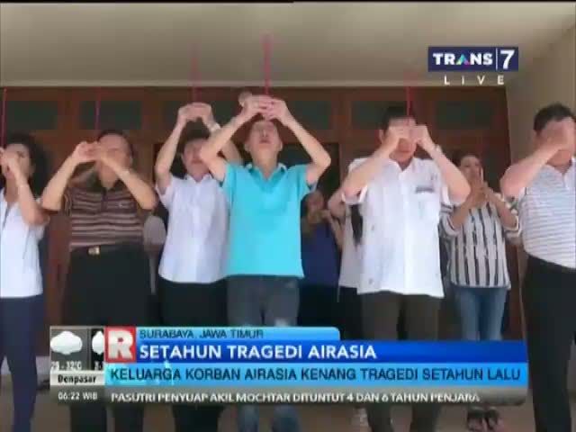 Doa Bersama, Setahun Air Asia QZ8501