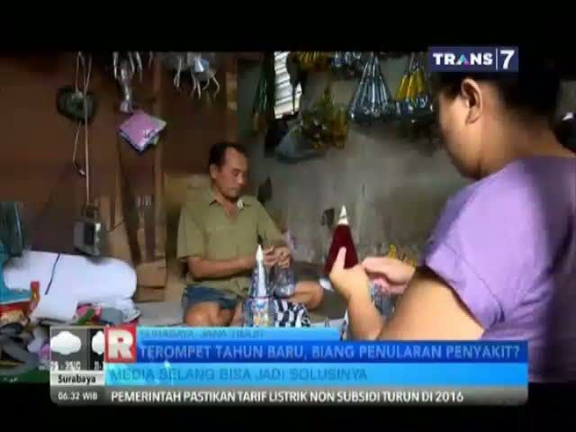 Tiup Terompet di Malam tahun Baru, Awas Tertular Penyakit!