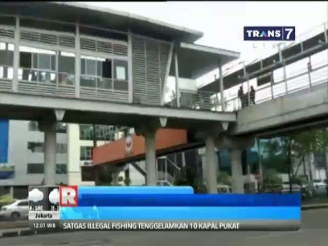 Petugas Transjakarta Tewas Tersengat Listrik
