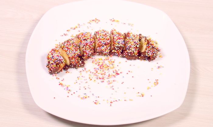 Lezatnya Banana Sushi Ovomaltine 