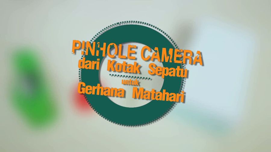 Melihat Gerhana Matahari Dengan Pin Hole