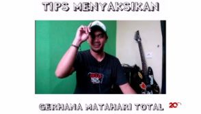 Slamet Fadli - Tips Menyaksikan Gerhana Matahari Total