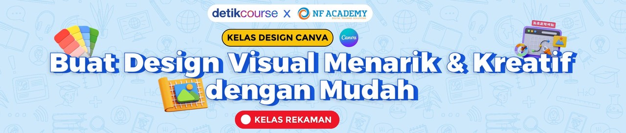 detikcourse VOD: Kelas Design Canva