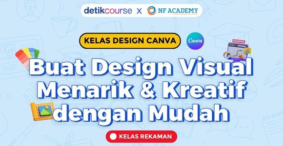 detikcourse VOD: Kelas Design Canva
