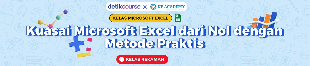 detikcourse VOD: Kelas Microsoft Excel