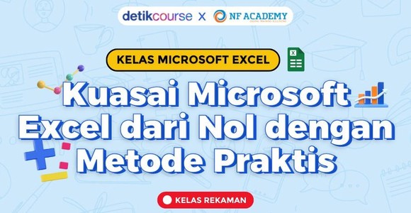 detikcourse VOD: Kelas Microsoft Excel