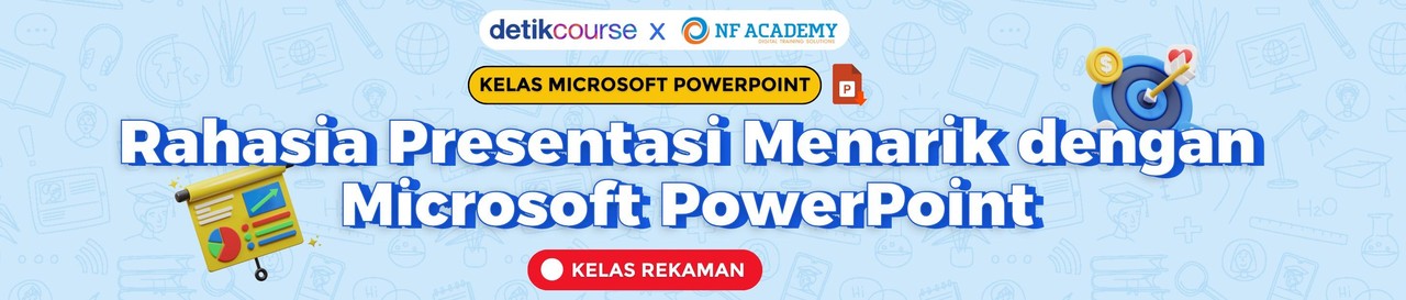 detikcourse VOD: Kelas Microsoft PowerPoint