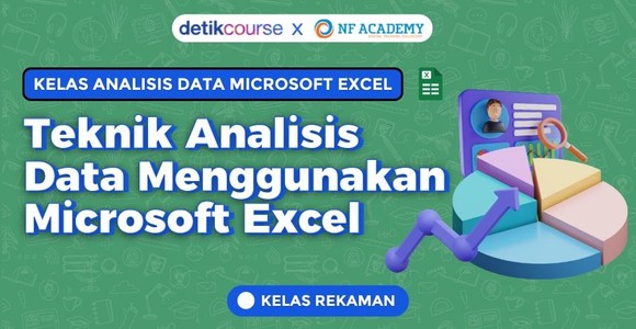 detikcourse VOD: Kelas Analisis Data Microsoft Excel
