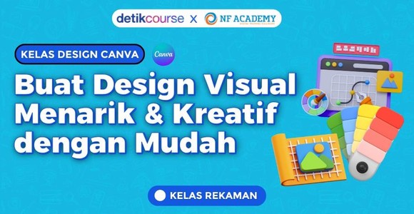 detikcourse VOD: Kelas Design Canva
