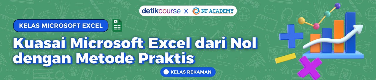 detikcourse VOD: Kelas Microsoft Excel