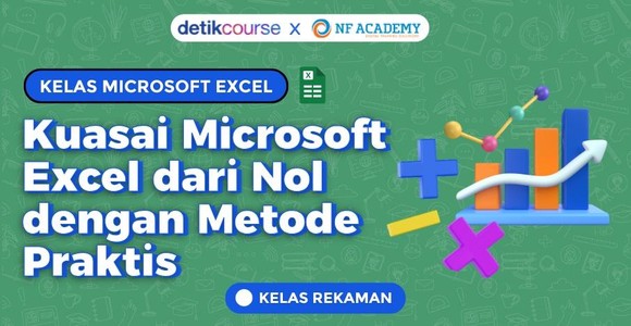 detikcourse VOD: Kelas Microsoft Excel