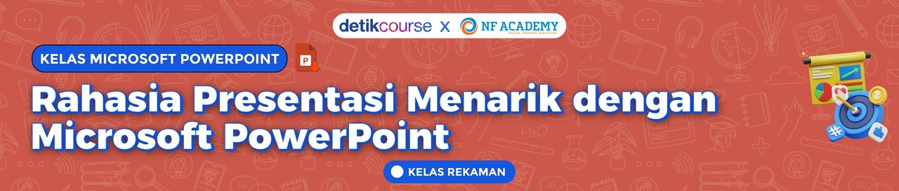detikcourse VOD: Kelas Microsoft PowerPoint