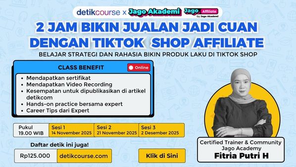 2 Jam Belajar Strategi Bikin Konten Affiliate yang Cuan di TikTok Shop!