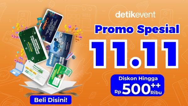 Saatnya Healing dan Upgrade Diri dengan Diskon 20% Spesial 11.11 detikevent!