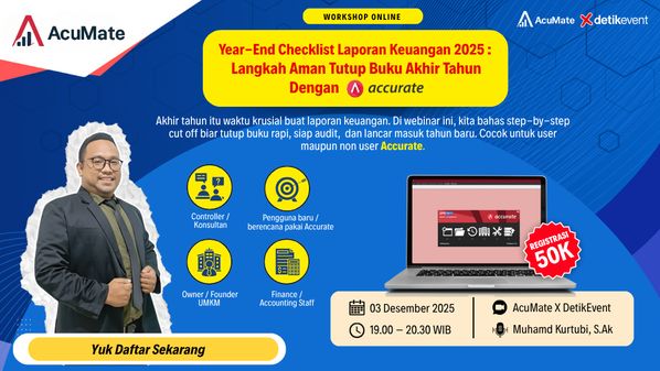 Tutup Buku Lebih Aman dan Mudah, Belajar Bareng Expert Accurate