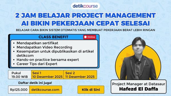Bekerja Lebih Efisien, Belajar Bangun AI Agent dan Workflow Profesional