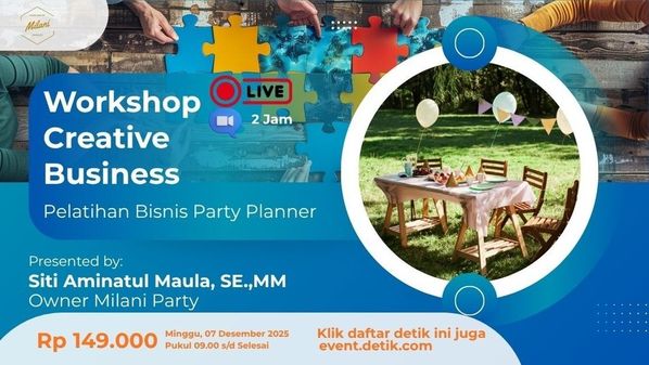 Manfaatkan Peluang Besar Bisnis Dekorasi di Workshop Party Planner
