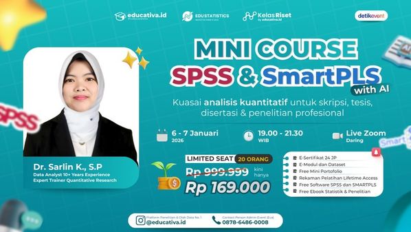 Jadi Lebih Percaya Diri Analisis Data: Belajar Praktis SPSS–SmartPLS