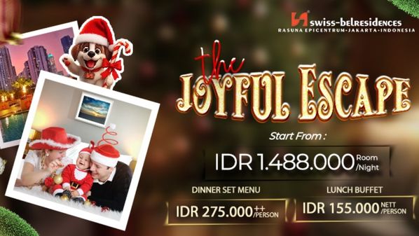 Rayakan Momen Natal Penuh Kebersamaan di The Joyful Escape Christmas