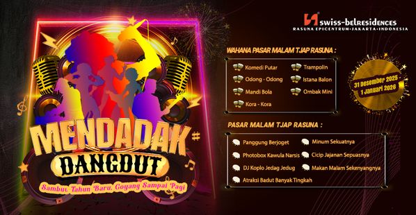 Malam Tahun Baru 2026 Makin Seru di Acara Mendadak Dangdut!