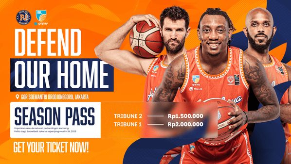 Tiket All Access Nonton Semua Match Pelita Jaya Januari 2026 Anti Ribet di detikevent!