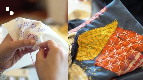 Coba Agenda Seru Belajar Teknik Bordir di Workshop Japanese Sashiko