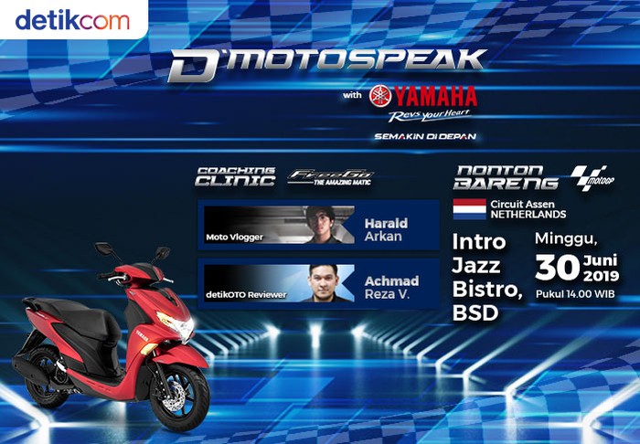 d'Motospeak with Yamaha