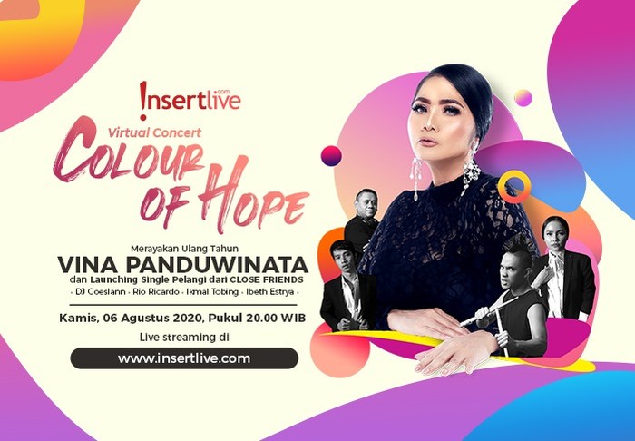 Virtual Concert "Colour of Hope" - Vina Panduwinata and Close Friends
