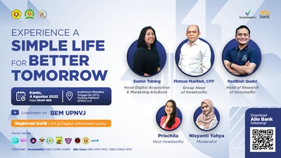 Allo Invest to UPN Veteran Jakarta: Experience A Simple Life For Better Tomorrow