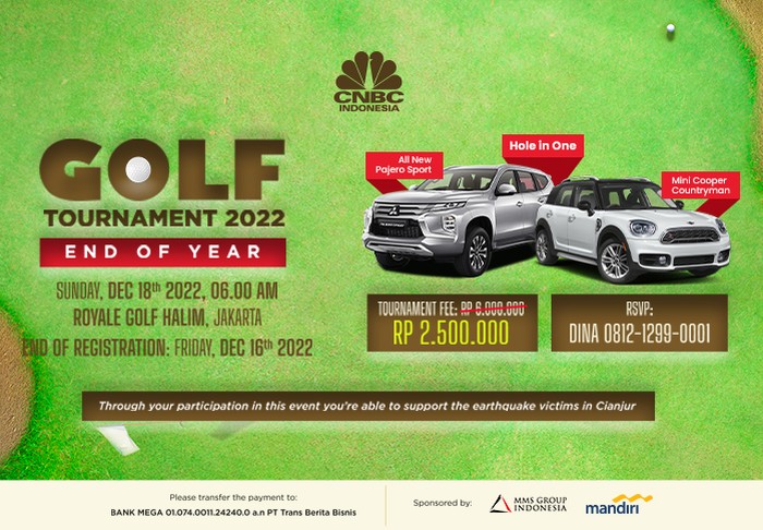 CNBC Indonesia Golf Tournament 2022 End Of Year