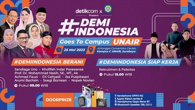 Demi Indonesia Goes To Campus UNAIR
