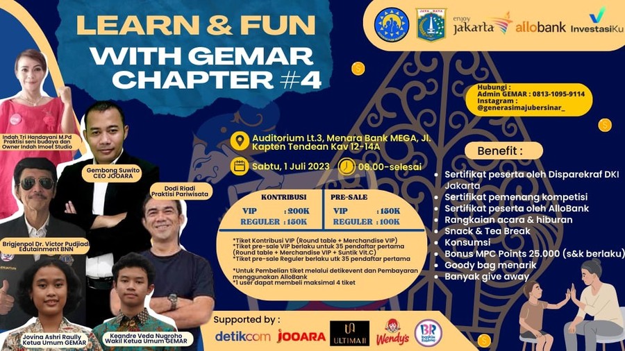 GEMAR: LEARN & FUN CHAPTER #4