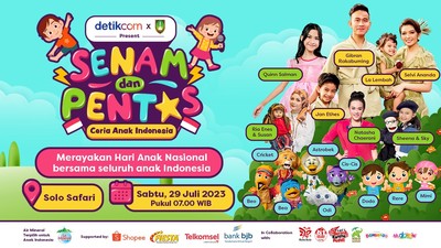 Senam dan Pentas Ceria Anak Indonesia