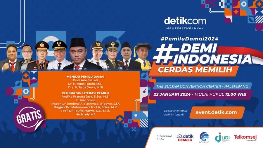 Demi Indonesia Cerdas Memilih Kota Palembang