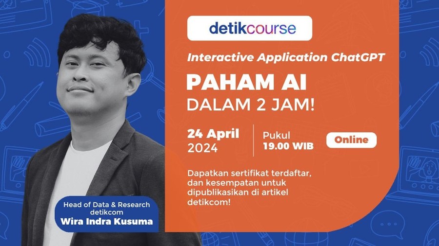 detikCourse : Paham AI dalam 2 Jam!