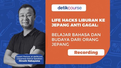 detikCourse : Kelas Bahasa Jepang (VOD ONLY)