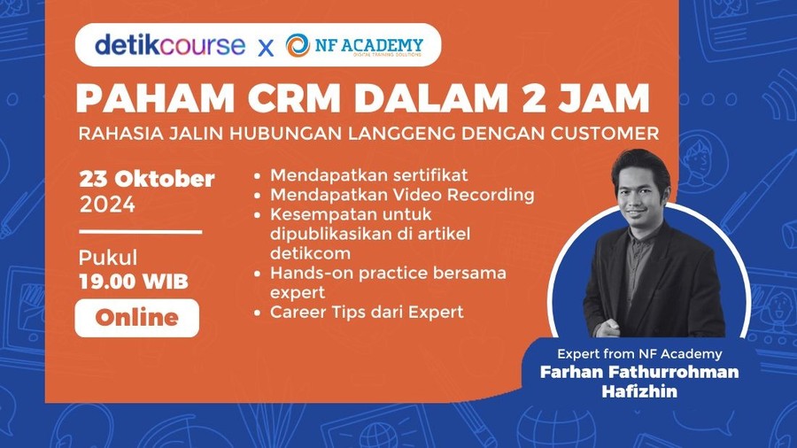 detikCourse : Paham CRM dalam 2 Jam!