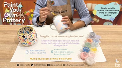 CLAY CAFE – PAINT YOUR OWN POTTERY